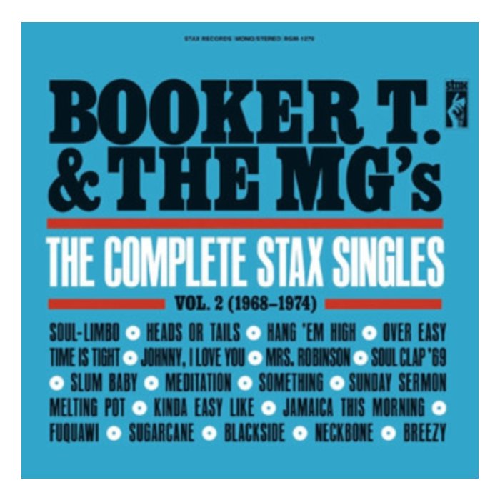 BOOKER T & THE MG'S - COMPLETE STAX SINGLES VOL. 2 (1968-1974) (POWDER BLUE VINYL/2LP)