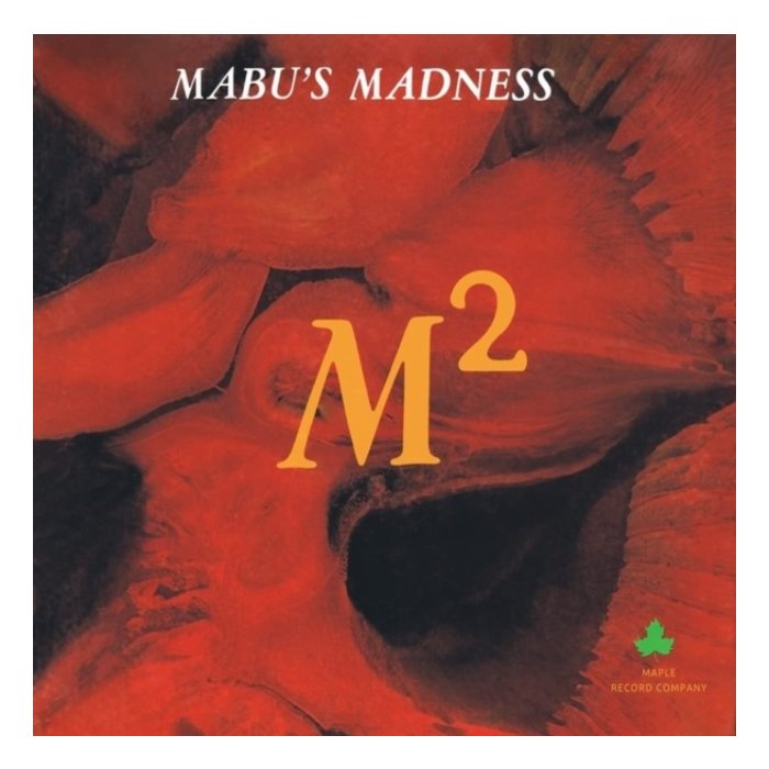 MABU'S MADNESS - M-SQUARE (FIRE ORANGE WITH BLACK STREAKS VINYL)