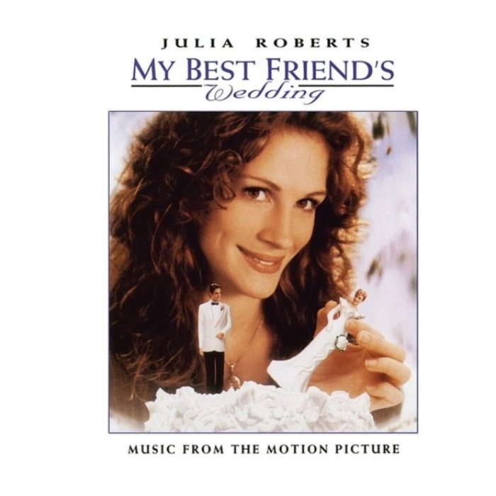 VARIOUS ARTISTS - MY BEST FRIEND'S WEDDING--MUSIC FROM THE MOTION PICTURE (BLACK & WHITE TUXEDO VINYL)