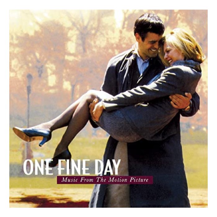 VARIOUS ARTISTS - ONE FINE DAY--MUSIC FROM THE MOTION PICTURE (COKE CLEAR W/ YELLOW SWIRL VINYL)