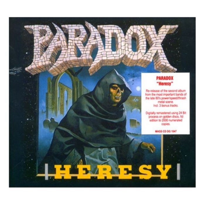 PARADOX - HERESY (DARK GRAY INQUISITOR'S ROBE VINYL)