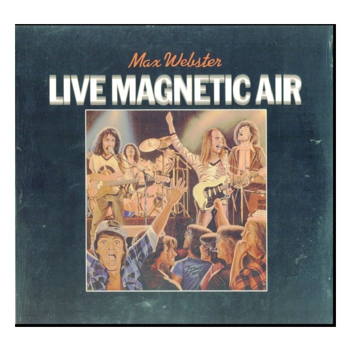 MAX WEBSTER - LIVE MAGNETIC AIR (LP)