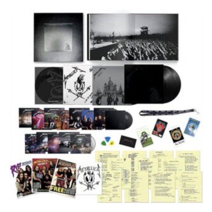 METALLICA - METALLICA (REMASTERED/DELUXE/5LP/14CD/6DVD)