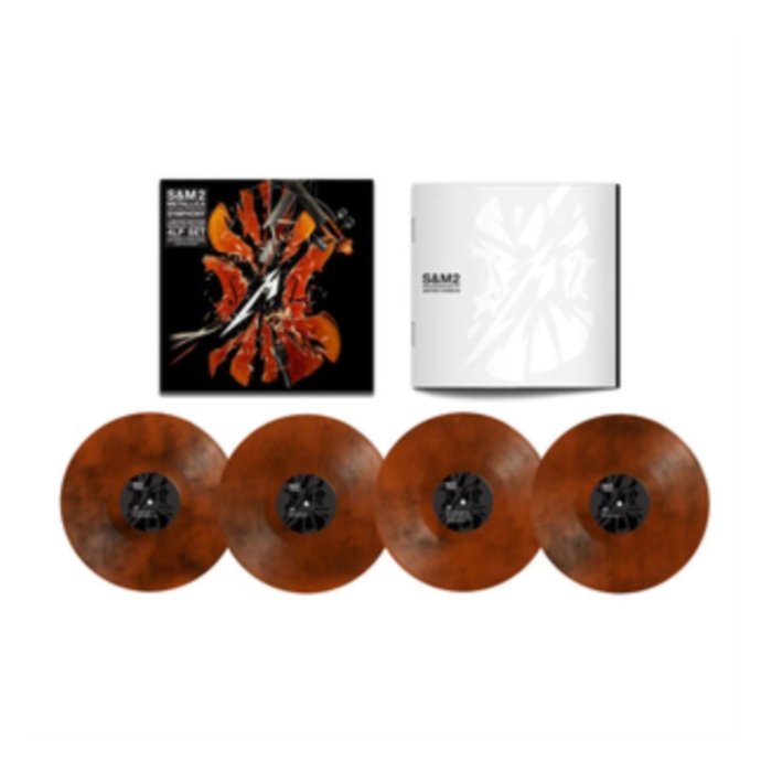 METALLICA & SAN FRANCISCO SYMPHONY - S&M2 (4LP/ORANGE VINYL/DL CARD) (I)