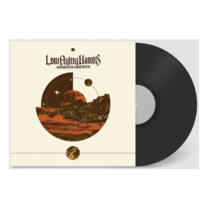 LOWFLYINGHAWKS - ANXIOUS GHOSTS (OXBLOOD & GOLD TRI-COLOR VINYL)