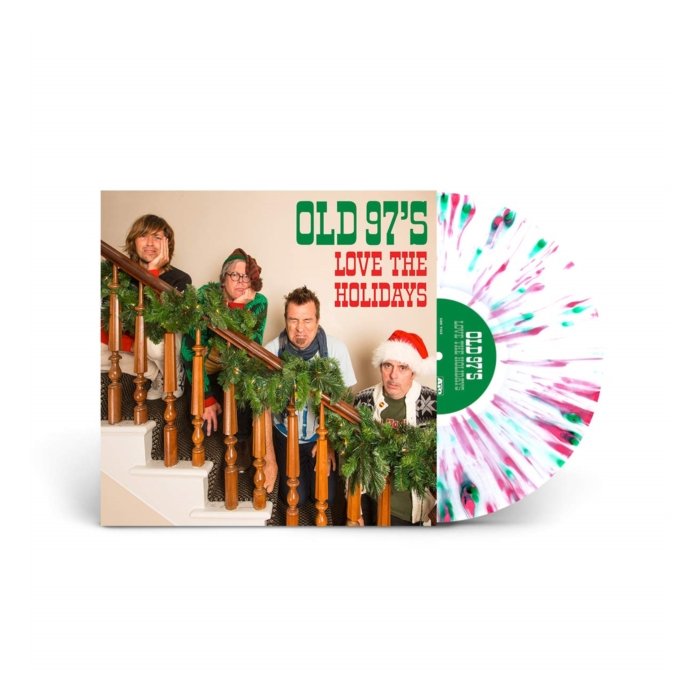 OLD 97'S - LOVE THE HOLIDAYS (RED & GREEN SPLATTER)