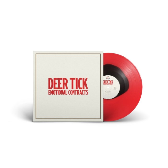 DEER TICK - EMOTIONAL CONTRACTS (RED/BLACK VINYL) (I)