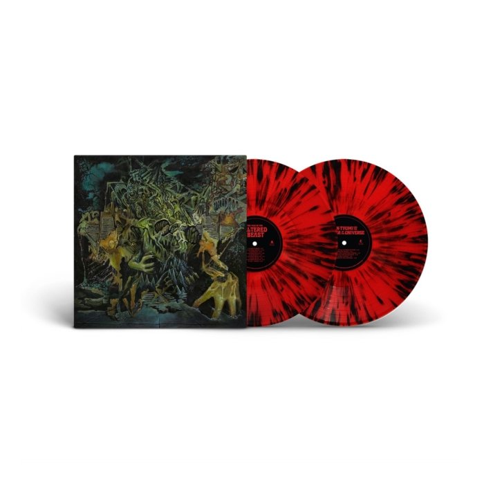 KING GIZZARD & THE LIZARD WIZARD - MURDER OF THE UNIVERSE (COSMIC CARNAGE 2LP/TRANSLUCENT RED W/ BLACK SPLATTER VINYL/SIDE-D ETCHING)