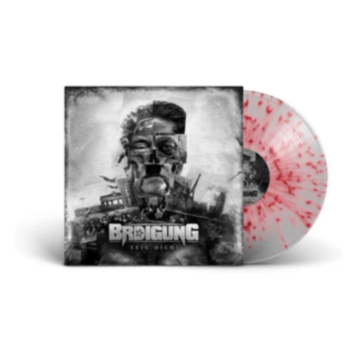 BRDIGUNG - ZEIG DICH! (CLEAR/RED SPLATTER VINYL)