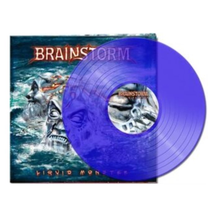 BRAINSTORM - LIQUID MONSTER (CLEAR BLUE VINYL)