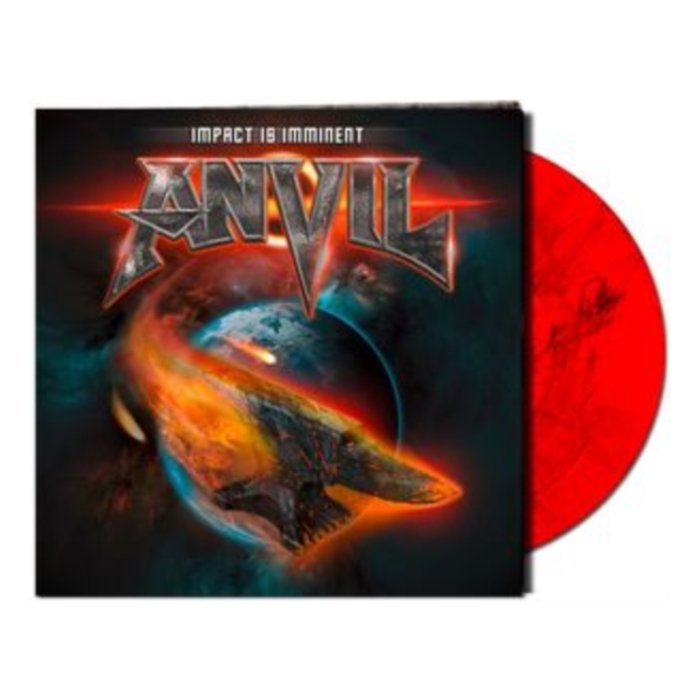 ANVIL - IMPACT IS IMMINENT (RED/BLACK MARBLE VINYL)