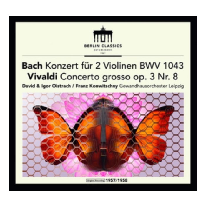 DAVID & IGOR OISTRAKH - CONCERTO FOR 2 VIOLINS (BACH/VIVALDI) (180G)