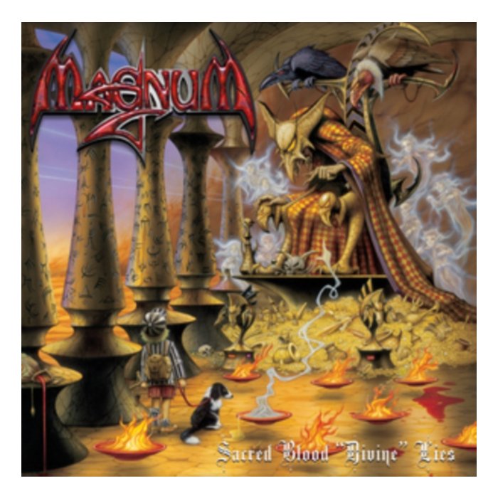 MAGNUM - SACRED BLOOD DIVINE LIES (2LP/RED VINYL)