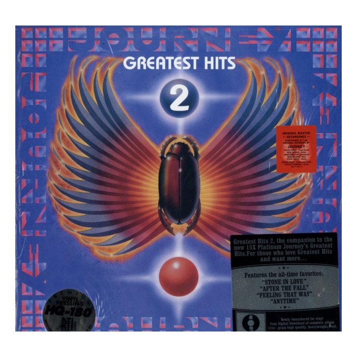 JOURNEY - JOURNEY'S GREATEST HITS VOL. 2 (2LP/180G/DL CARD/GATEFOLD)