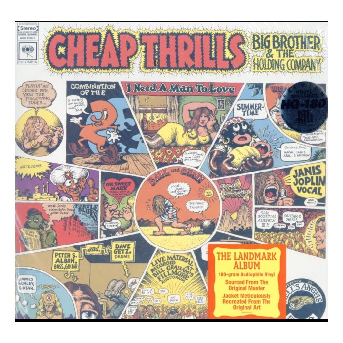 BIG BROTHER & THE HOLDING COMPANY - CHEAP THRILLS (GATEFOLD)