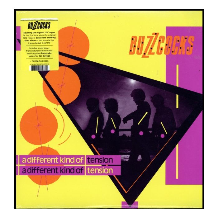 BUZZCOCKS - DIFFERENT KIND OF TENSION (DL CARD)