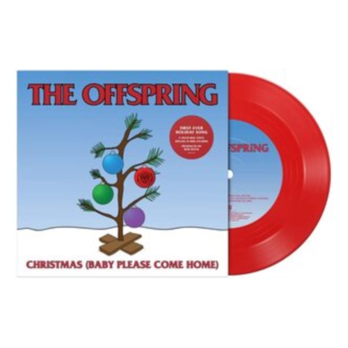 OFFSPRING - CHRISTMAS (BABY PLEASE COME HOME) (OPAQUE RED 7INCH)