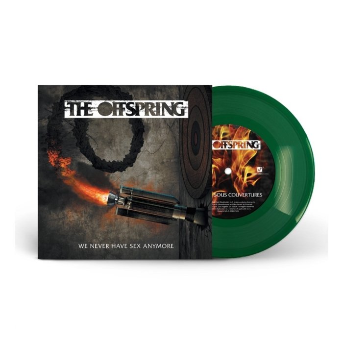 OFFSPRING - WE NEVER HAVE SEX ANYMORE (TRANSLUCENT GREEN 7INCH) (I)