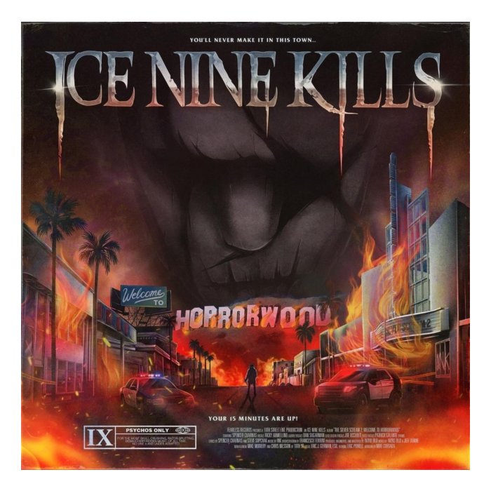 ICE NINE KILLS - WELCOME TO HORRORWOOD: UNDER FIRE (RED/WHITE/BLUE SWIRL VINYL/3LP)