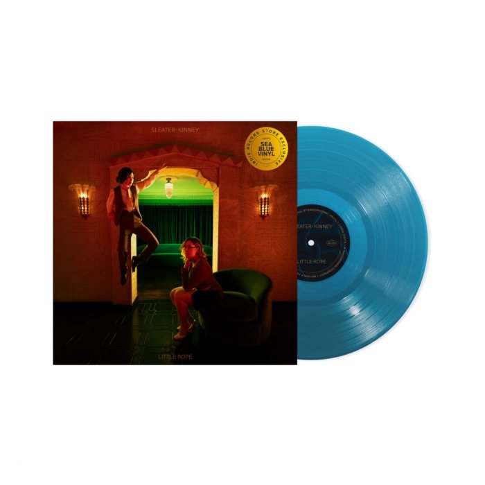 SLEATER-KINNEY - LITTLE ROPE (SEA BLUE VINYL) (I)