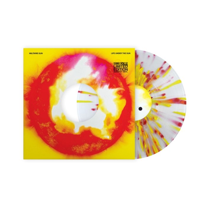 MILITARIE GUN - LIFE UNDER THE SUN EP (PINK/YELLOW SPLATTER ON WHITE VINYL) (RSD)