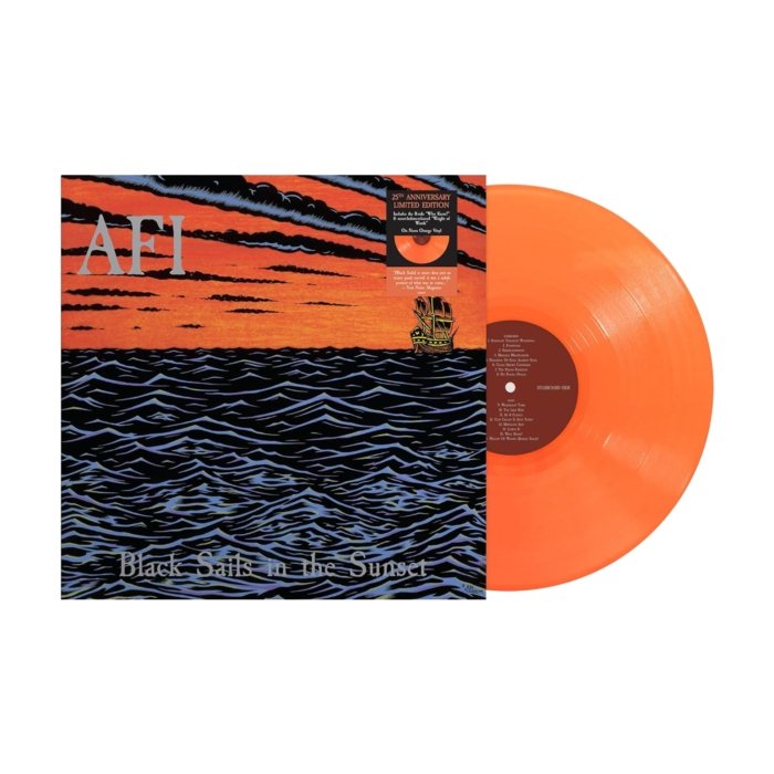 AFI - BLACK SAILS IN THE SUNSET (25TH ANNIVERSARY EDITION) (X) (NEON ORANGE VINYL)