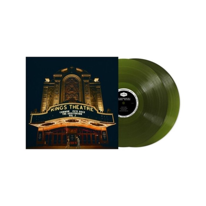 COMMON & PETE ROCK - AUDITORIUM VOL. 1 (X) (TRANSLUCENT FOREST GREEN VINYL/2LP) (I)