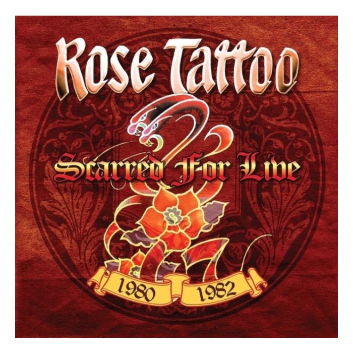 ROSE TATTOO - SCARRED FOR LIFE (SILVER VINYL)