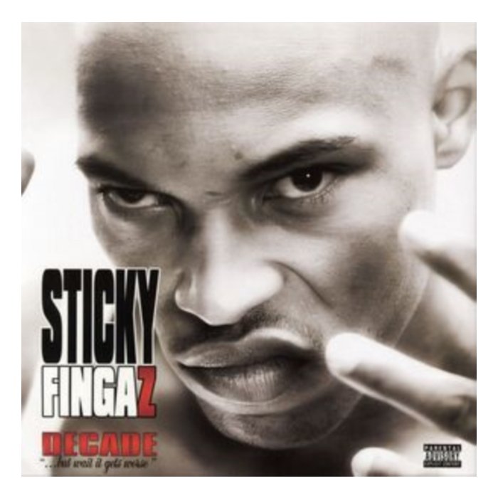 STICKY FINGAZ - DECADE BUT WAIT IT GETS WORSE (RED VINYL) (2LP)