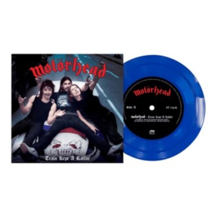 MOTORHEAD / LEMMY - TRAIN KEPT A-ROLLIN' (BLUE VINYL)