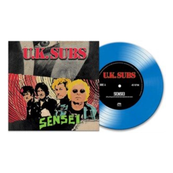 UK SUBS - SENSEI (BLUE 7INCH)