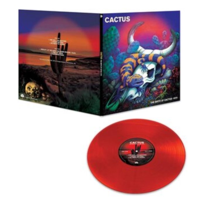 CACTUS - BIRTH OF CACTUS - 1970 (RED VINYL)