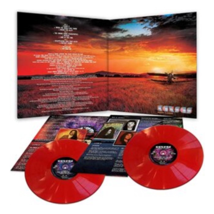 KANSAS - SOMEWHERE TO ELSEWHERE (RED VINYL)