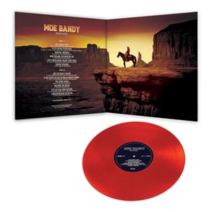 MOE BANDY - OUTLAW CLASSICS (RED VINYL)