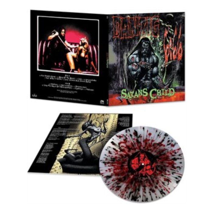 DANZIG - 6:66: SATAN'S CHILD (RED & BLACK SPLATTER)