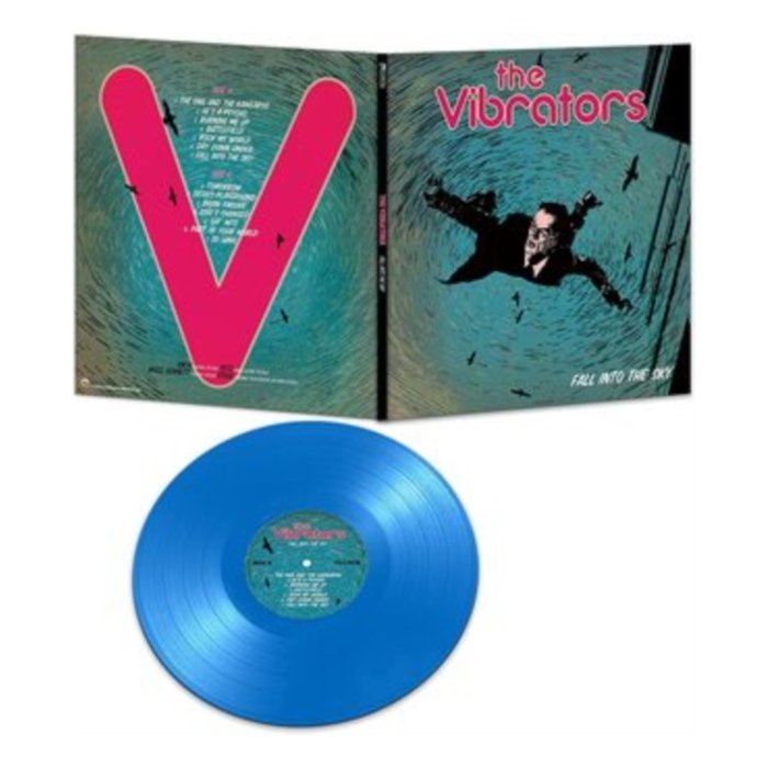 VIBRATORS - FALL INTO THE SKY (BLUE VINYL)