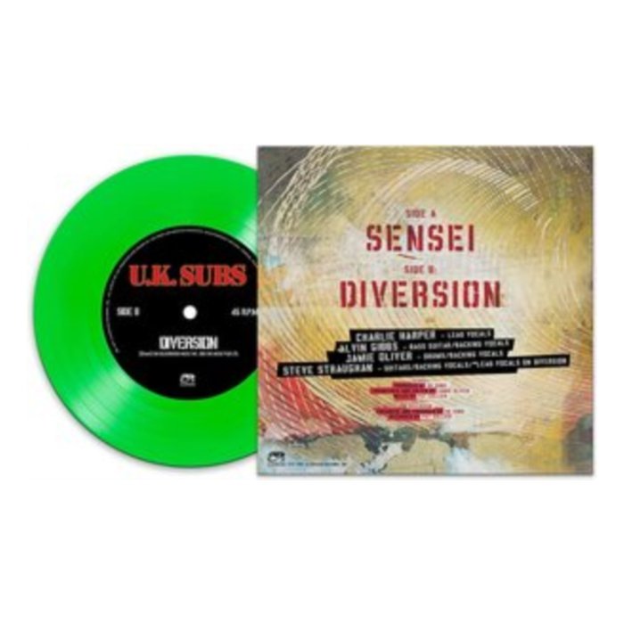 UK SUBS - SENSEI (GREEN 7INCH)