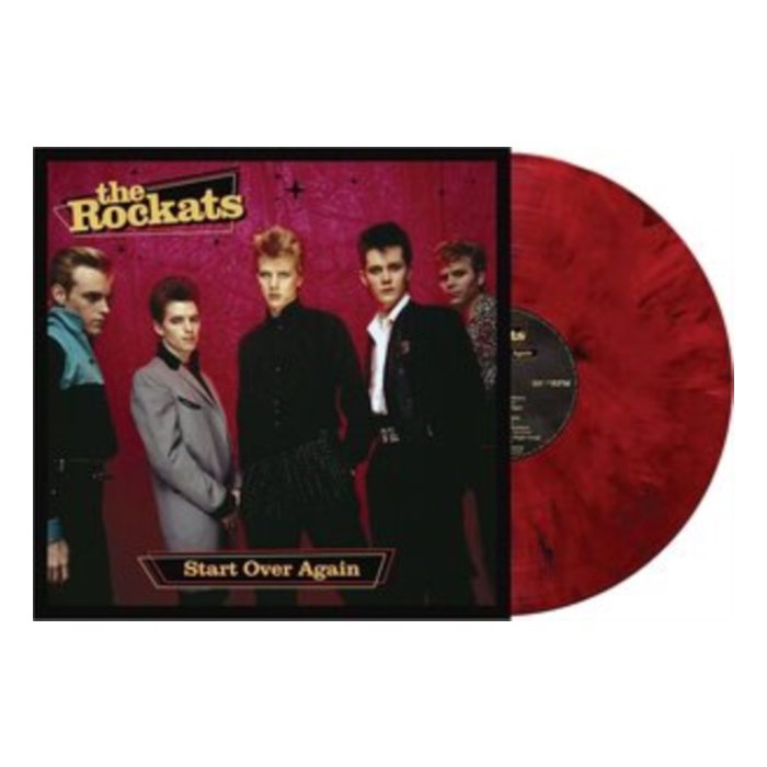 ROCKATS - START OVER AGAIN (RED MARBLE VINYL)