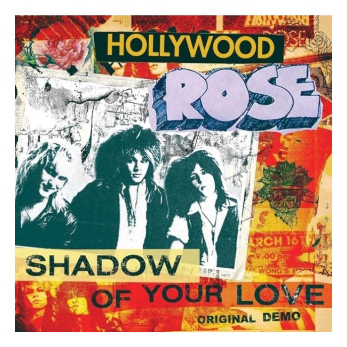 HOLLYWOOD ROSE - SHADOW OF YOUR LOVE / RECKLESS LIFE (RED VINYL)