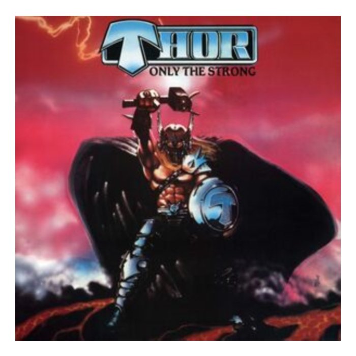 THOR - ONLY THE STRONG (RED/BLACK SPLATTER VINYL)