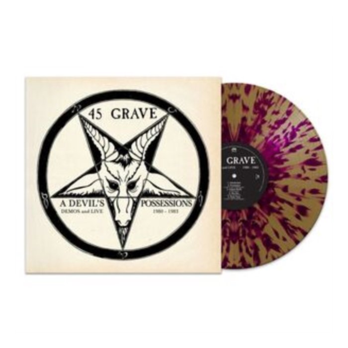 45 GRAVE - Devil's Possessions - Demos & Live 1980-1983 (Purple Vinyl)