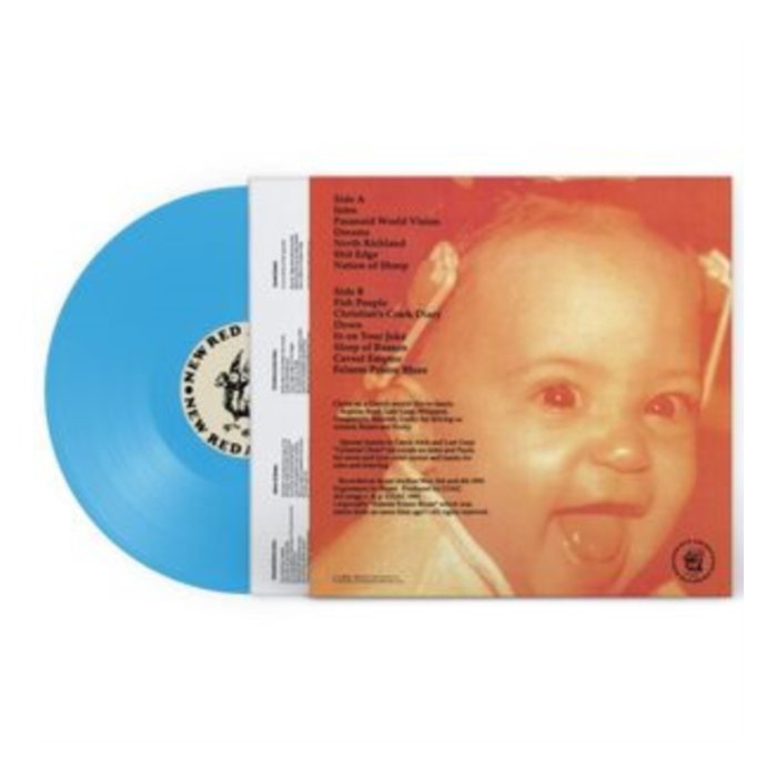 CHRIST ON A CRUTCH - CRIME PAYS WHEN PIGS DIE (BLUE VINYL)