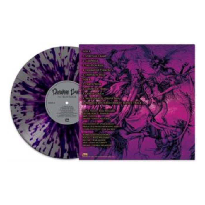 CHRISTIAN DEATH - IRON MASK (SILVER/PURPLE SPLATTER VINYL)