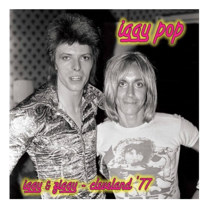 IGGY POP - IGGY & ZIGGY - CLEVELAND 77 (SILVER/PINK VINYL)