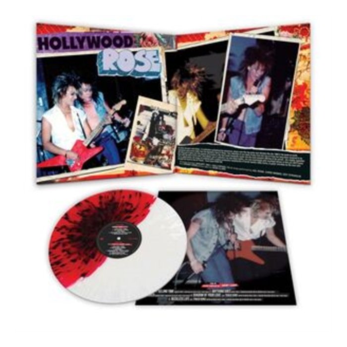 HOLLYWOOD ROSE - ROOTS OF GUNS N' ROSES (RED/WHITE SPLATTER VINYL)