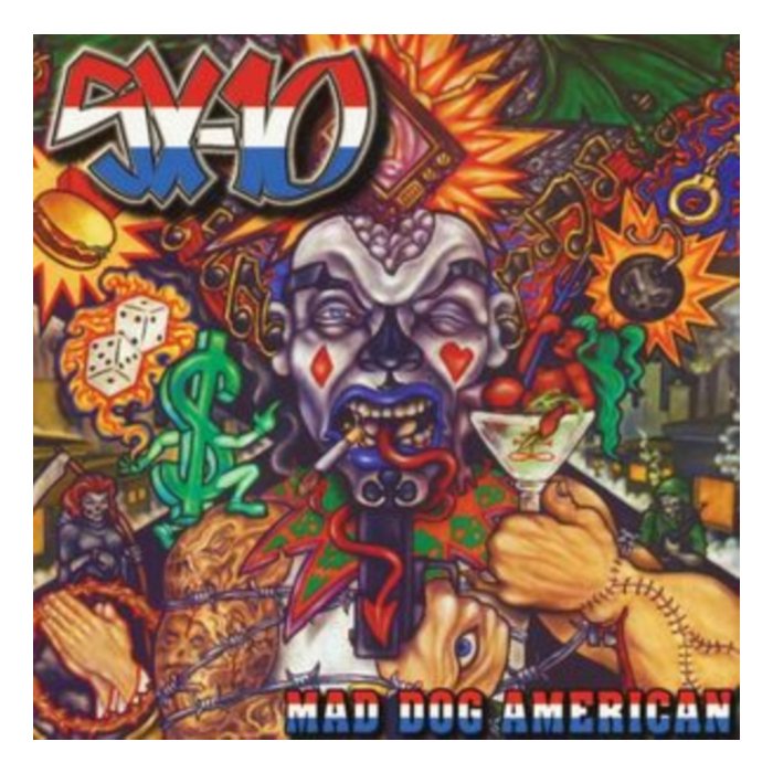 SX-10 - MAD DOG AMERICAN (RED/BLUE SPLATTER VINYL)