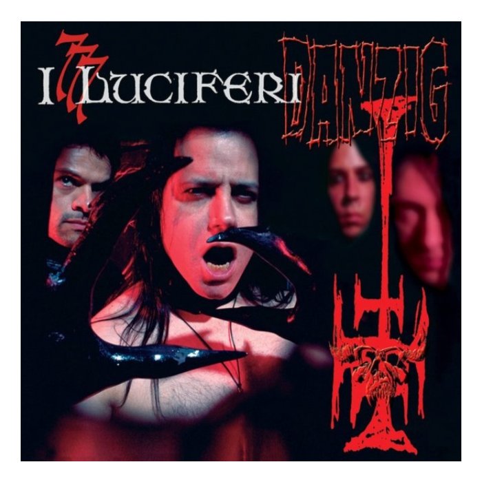 DANZIG - 777: I LUCIFERI (BLACK/WHITE/RED SPLIT SPLATTER VINYL)