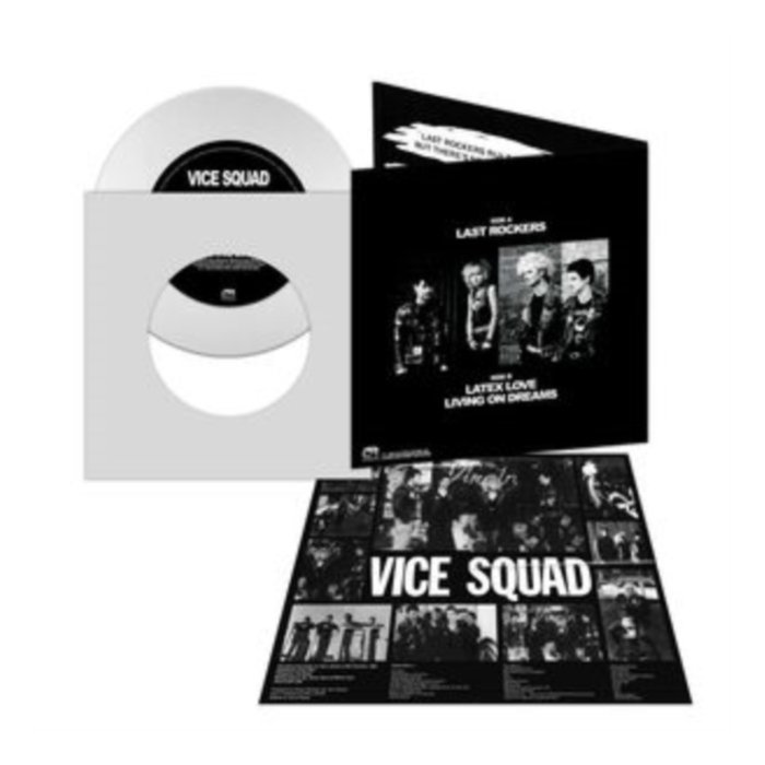 VICE SQUAD - LAST ROCKERS (WHITE 7INCH)