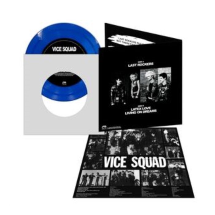 VICE SQUAD - LAST ROCKERS (BLUE 7INCH)