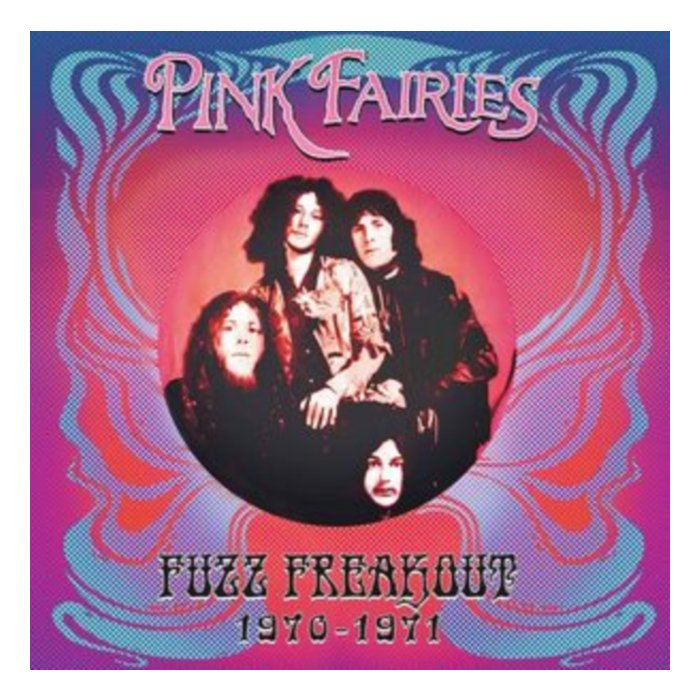 PINK FAIRIES - FUZZ FREAKOUT 1970-1971 (BLUE/PINK/BLACK SPLATTER VINYL)